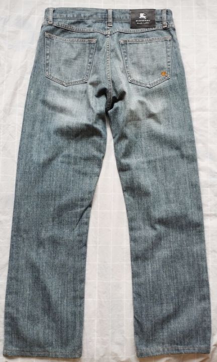 burberry-jeans-เบอร์เบอรี่ยีนส์แต่งเฟด-ไซส์-29-30-วินเทจของแท้-สภาพแต่งเฟด-เซอร์ๆสภาพดี-unisex