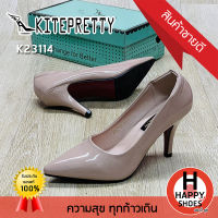 ?ส่งเร็ว?ส่งด่วน?สินค้าใหม่✨รองเท้าส้นสูงหญิง KITEPRETTY รุ่น K23114 ส้น 3.5 นิ้ว The charm is you สวย สวมใส่สบาย ทนทาน