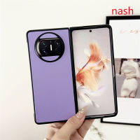 สำหรับ Huawei คู่ X3หนังสีทึบกันกระแทรกไม่ติดลายนิ้วมือหรูหราไม่ติดผิวเคสโทรศัพท์กันกระแทก