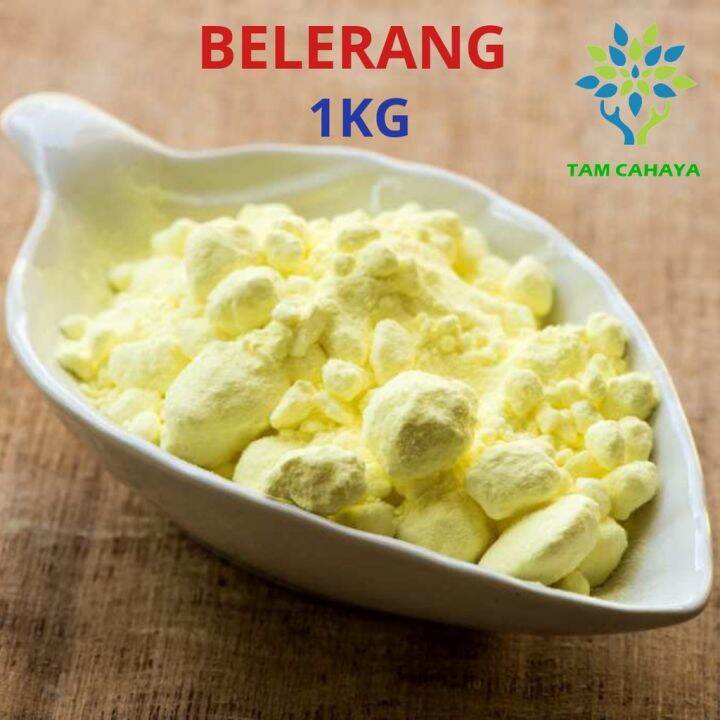 1KG Sulphur Powder Serbuk Belerang Halau Ular Sulfur Snake Repellent