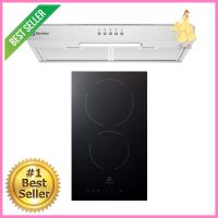 เตาฝัง+เครื่องดูดควัน ELECTROLUX EHC325BA+ECF6214XHOB+HOOD ELECTROLUX EHC325BA + ECF6214X **คุณภาพดี**