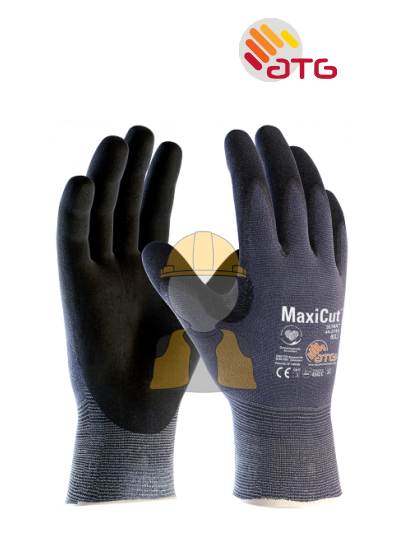Guanti Antitaglio ATG MaxiFlexCut5 Modello 44-3745 Taglia 8/M – Traspiranti, Sicuri, Confortevoli