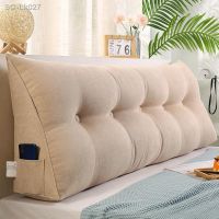 【September】 Cushion for leaning on of the head of a bed couch couch rice back headboard soft package back cushion triangle waist support pillows can unpick and wash bed pillow