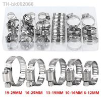 ✠✟ 6-29mm Adjustable Hose Clamps Stainless Steel Hoop Clamp Worm Gear Hose Clip Lock Hardware for Water Pipe Car Fuel Pipe Plumbing