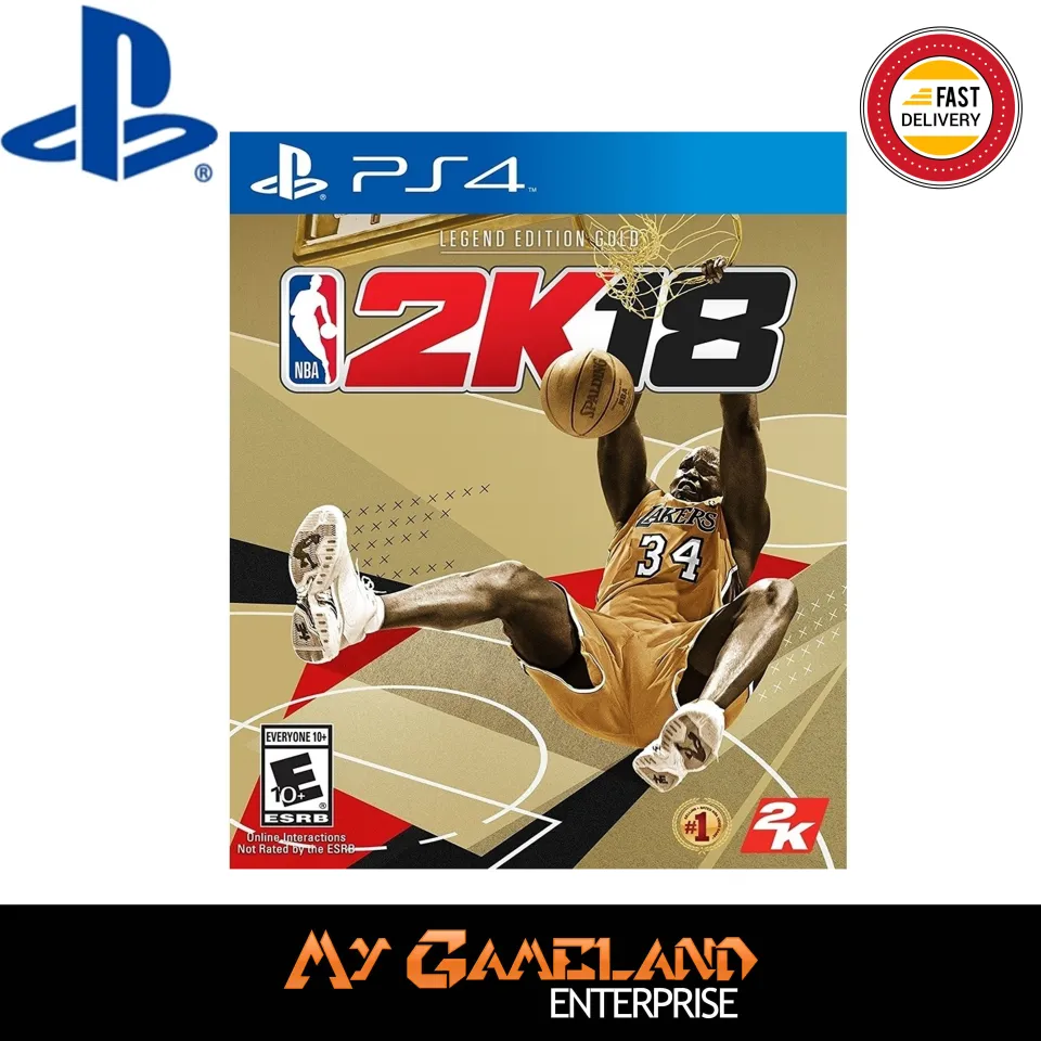 PS4 NBA 2K18 Legend Gold(R3)(English) | Lazada