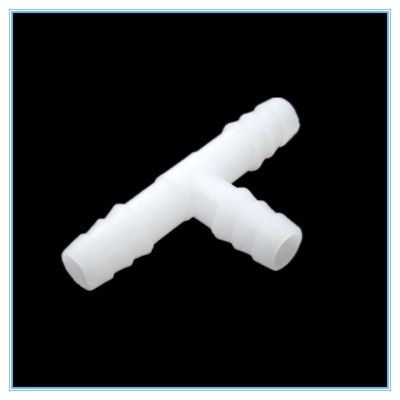 【YF】✧  Plastic Barb Hose Fitting Tee 4mm 6mm 8mm 10mm 12mm 16mm 3 Way Tube T-Shape Fittings