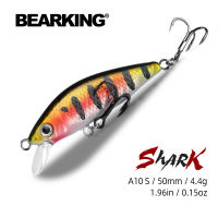 BEARKING 50Mm 4.4G Silent Hot Model Fishing Lures Hard Bait 10Color For Choose Minnow Quality Professional Tackle