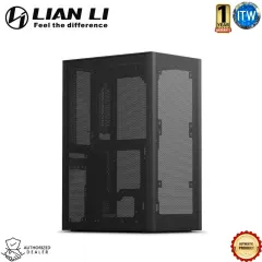 Lian Li SSUPD Meshlicious Mini-ITX Mesh Case Black w/ PCI-E 4.0