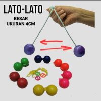 Lato Lato Lato ลูกบอลไวรัส ขนาด 40 มม. ของเล่นสําหรับเด็ก