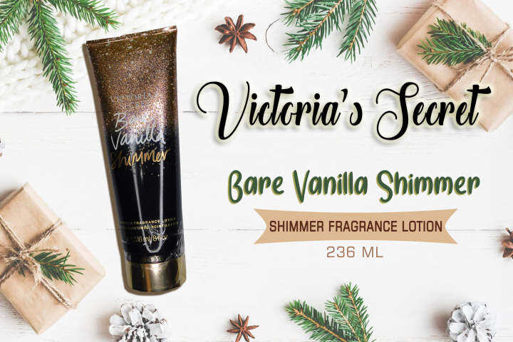 Victorias Secret Bare Vanilla Shimmer Fragrance Lotion Lazada Ph 