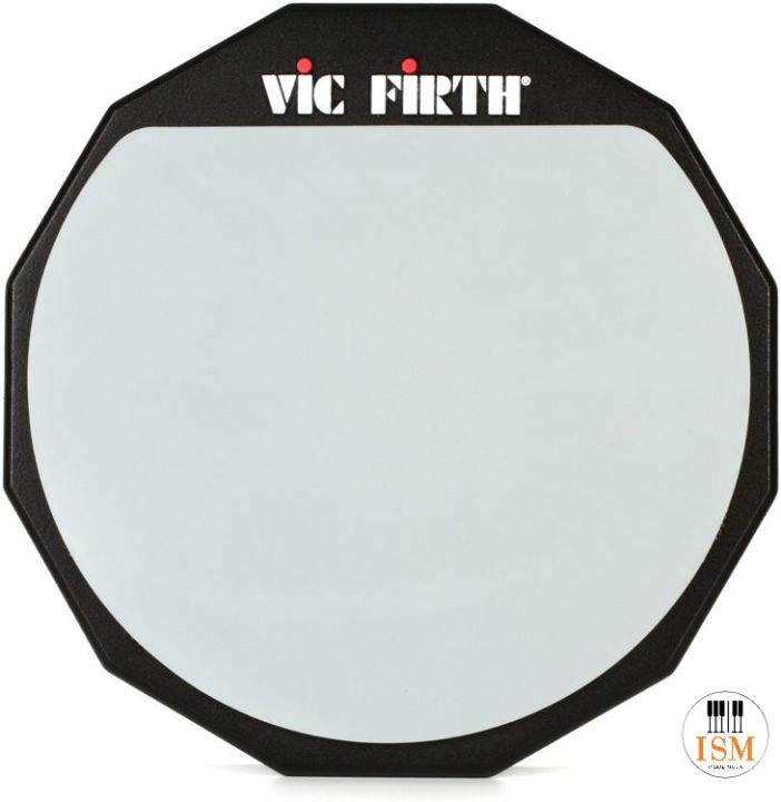 vic-firth-แป้นซ้อมกลอง-แป้นตีกลอง-12-practice-pad-ขนาด-12-รุ่น-pad-12