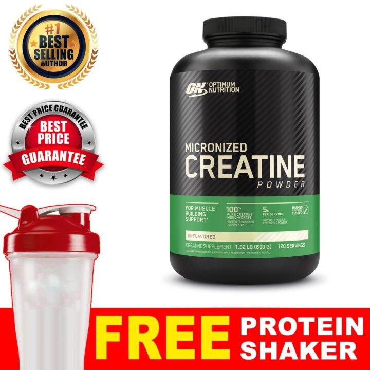 ORIGINAL Optimum Nutrition Micronized Creatine Powder ON Post Workout, Creatine, Muscle