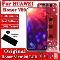 6.4 ต้นฉบับเหมาะสำหรับ Huawei Honor View 20 PCT-AL10 TL10 L29หน้าจอดิจิตอลสัมผัสหน้าจอ LCD สำหรับ Honor View20 V20 LCD