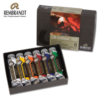 REMBRANDT สีน้ำมันชุด 6 สี 15 ml. (REM.OIL SET CARDBOARD 01 C 306)