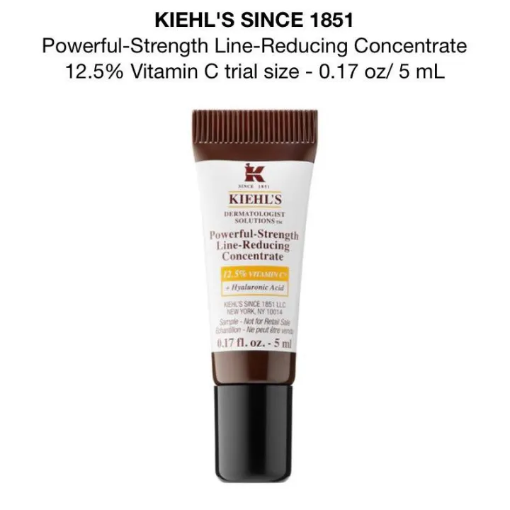 Kiehl's Powerful Strength Line Reducing Concentrate 5 mL. (12.5