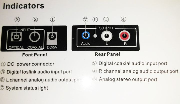 audio-converter-ตัวแปลงสัญญาณ-optical-toslink-เป็น-audio-l-r-สำหรับทีวีled-เกมส์-ดาวเทียม