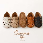 Giày tập đi mùa hè khoét lỗ cho trẻ sơ sinh cho trẻ sơ sinh 0