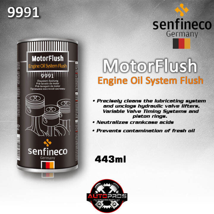 SENFINECO 9991 Motor Flush Engine System Flush 443ml FLUSHES IN 10
