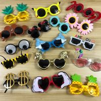 1 Pcs Funny Crazy Party Dress Glasses Sunglasses Accessories Novelty Costume Party Carnival Glasses Event Decoration Supplies Cycling Sunglasses