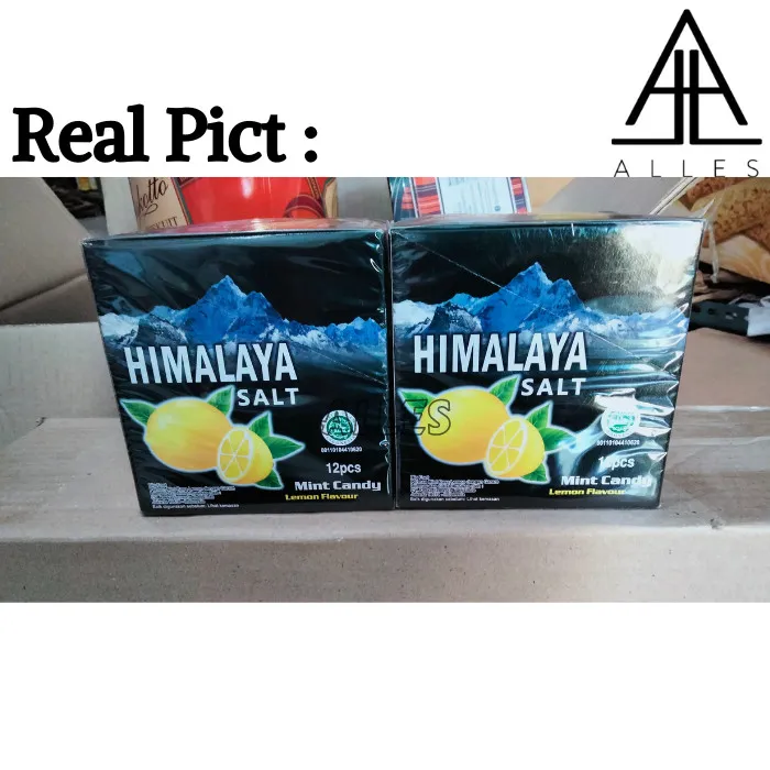 Jual Himalaya Salt Lemon Candy 1pc / Permen Mint Himalayan di Seller Toko  Berkah Sembako - Glodok, Kota Jakarta Barat