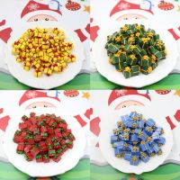 10PCS 1/12 Scale Miniature Dollhouse Christmas New Year Home Party Crafts Gifts Box Decoration Handmade Accessories