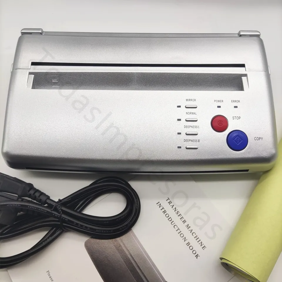 A4 Tattoo Transfer Machine Thermal Printers Stencils Device Copier