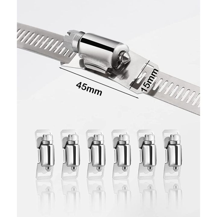 304-stainless-steel-adjustable-hose-clamps-diy-worm-gear-duct-clamp-set-for-radiator-automotive-amp-mechanical-plumbing