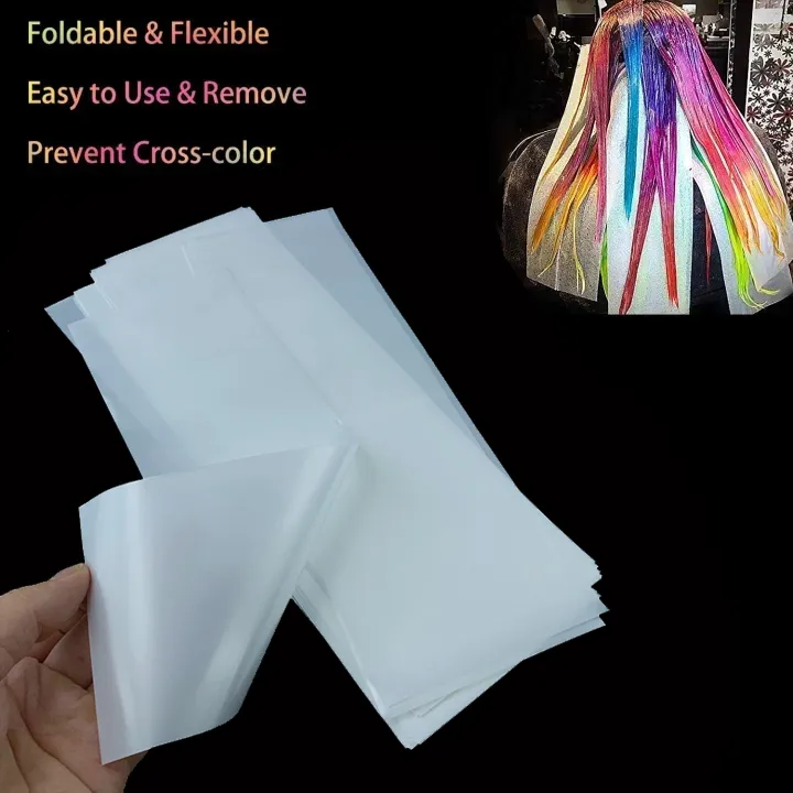50/100pc Reusable Hair Color Foil Alternative Hair Dye Paper Hair