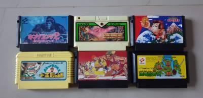 ตลับเกมส์ Famicom(แฟมิลี่) เกมส์สนุกวัยเด็กใช้งานได้ปกติ