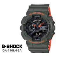 นาฬิกา Layered Neon colors series Casio รุ่น GA-110LN-3Aสีเขียว รับประกัน 1 ปี