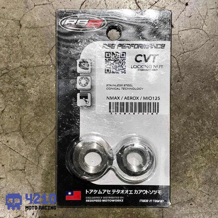 RS8 DOUBLE CONCIAL CVT LOCKING NUT for YAMAHA NMAX/AEROX | Lazada PH