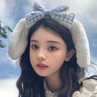 【YF】 Cute Cartoon Plush Bunny Ears Hairbands Soft Rabbite Headbands for Women Girls Anime Cosplay Party Hair Accessories Heawear