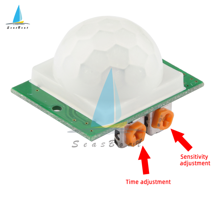 Original Seasboat Hc-Sr501 Human Body Infrared Sensor Module Improved ...