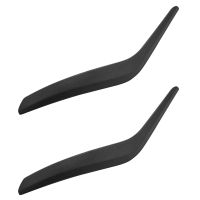 2X Car Right Inner Door Handle Cover for X1 E84 2010-2016 Black