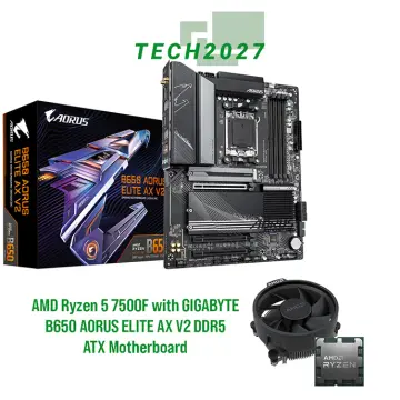 AMD Ryzen 5 7500F AM5 CPU Processor R5 7500F 3.7 GHz 6-Core 12-Thread 32MB  65W