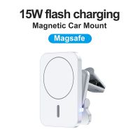 【Aishang electronic】「Aishang electronic」ขาตั้งมัลติฟังก์ชั่น MagneticChargers13CarInductionChargingHolderVent 15W