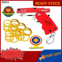 MIRA All Metal Mini Folding Rubber Band Tool Outdoor Sport Toy Keychain Kid Children