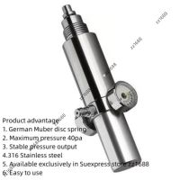 【hot】❁◐ Airforce pcp explosion-proof regulating constant pressure valve 30mpa 350bar 4500psi single hole 8mm