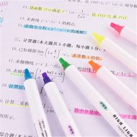 616สีนักเรียนโรงเรียนสำนักงานปากกาเน้นข้อความเครื่องเขียนปากกาเรืองแสงสำหรับระบายสีศิลปะใหม่