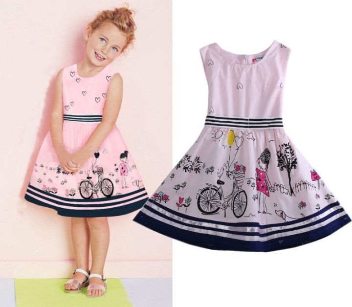 jeansame-dress-ใหม่เด็กเด็กสาวฤดูร้อนความงามอะนิเมะชุดการ์ตูนรักชุด2-7y