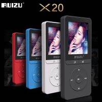 RUIZU X20 MP3 MP4 1.8นิ้ว8G HD HiFi Lossless Music เล่นอุปกรณ์กีฬา Walkman ผิวเปลือกวัสดุสนับสนุนวิทยุ FM E-Book อ่านนาฬิกาเครื่องบันทึกเสียงล็อคหน้าจอน้ำหนักเบาและพกพาสะดวกออกไปข้างนอก