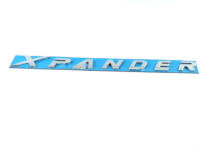 logo-x-pander-โลโก้-x-pander-ของแท้-ติด-mitsubishi-x-pander-ชุปโครเมี่ยม-1ชิ้น-มีบริการเก็บเงินปลายทาง