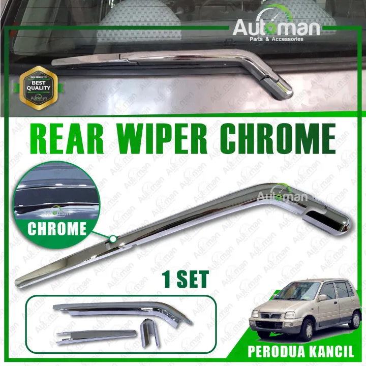Perodua Kancil Chrome Rear Wiper Cover Lazada