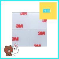 เทปกาว 2 หน้า แรงยึดติดสูงชนิดใส 3M 25 มม. x 25 มม.DOUBLE-SIDED MOUNTING TAPE 3M 25MMX25MM **ด่วน ของมีจำนวนจำกัด**