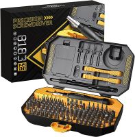 ❏┋∋ 145 in 1 Precision Screwdriver Set Professional Electronics Repair Toolkit with 132 Bits Magnetic Driver Kit and Magnetic Buckle