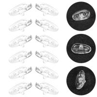 OULII แผ่นรองแว่นตา 20 คู่แผ่นจมูกซิลิโคนแว่นตาแทนที่แผ่นรองจมูก