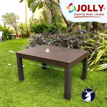 Jolly rattan coffee deals table