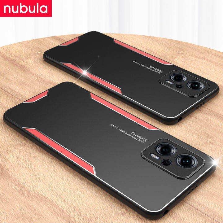 nubula-เคส-xiaomi-poco-x4-gt-6-6-นิ้วอะลูมินัมอัลลอยโลหะด้านฝาหลังกันรอยขีดข่วนเคสโทรศัพท์มือถือ-hp-poco-x4-gt-ที่ใส่แหวนฟรีกระจกนิรภัยป้องกันหน้าจอสำหรับ-xiaomi-poco-x4-gt