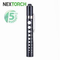 NEXTORCH Professional Medical Pen Light Pen-type Body with Clip for Doctor Nurse Family Medical Care AAA Battery Doctor K3S