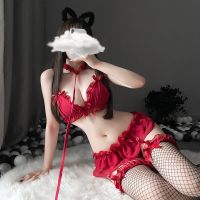 Extremely seductive sexy maid sexy lingerie chiffon underwear split cute slave flirting suit pure sexual uniform 1OYS